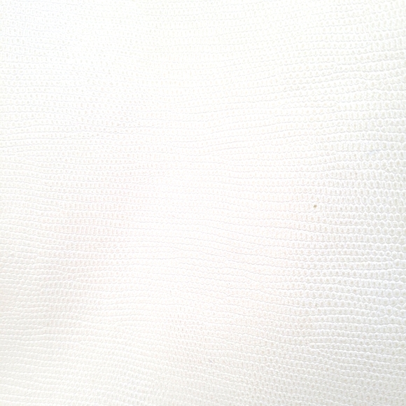 100% Genuine leather 90's Biker Mid Rise Boot Cut White Pants 6 - Picture 14 of 14